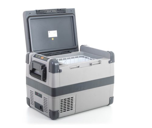 G21 kompresszoros hordozható hűtőláda, 35 liter, fagyasztás, 12/24V DC /220-240V AC