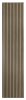 G21 zajcsökkentő akusztikus panel,  1.63m2, 270 x60.5 x2.1cm, dió (2 darabos kiszerelésben rendelhető, az ár darabonként értendő)