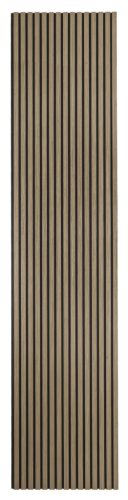 G21 zajcsökkentő akusztikus panel,  1.63m2, 270 x60.5 x2.1cm, dió (2 darabos kiszerelésben rendelhető, az ár darabonként értendő)
