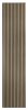 G21 zajcsökkentő akusztikus panel,  1.63m2, 270 x60.5 x2.1cm, dió (2 darabos kiszerelésben rendelhető, az ár darabonként értendő)
