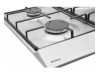 Amica PGB6100BPR beépíthető gáz főzőlap, szikragyűjtás, 7,4kW, inox