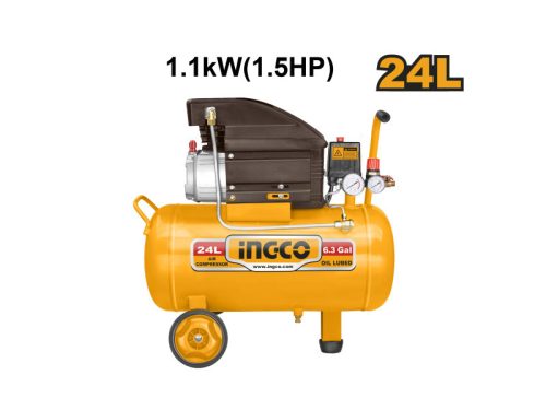 Ingco AC202481E Kompresszor 1,1 kW 24 liter