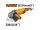 Ingco AG24008E Sarokcsiszoló 230 mm 2400 W