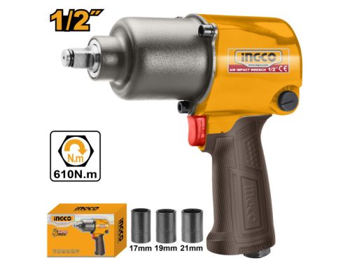 Ingco AIW12562 Pneumatikus ütvecsavarozó 1/2" 610 Nm