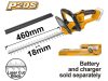 Ingco CHTLI20018 Akkus sövényvágó 460 mm 20 V (akku és töltő nélkül)