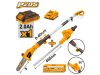 Ingco CPTS201681 Akkus magassági sövény 460 mm és ágvágó 200 mm 0-400 mm 20 V (1 x 2,0 Ah akku + töltő)