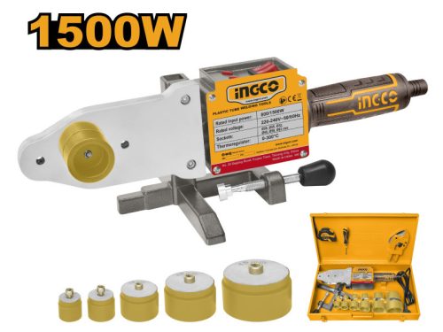 Ingco PTWT215002 Műanyagcső hegesztő 20-63 mm 0-300 °C