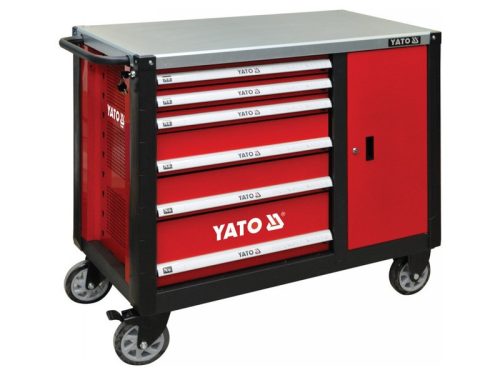 Yato YT-09002 Üres szerszámkocsi 6 fiók + 1 szekrény