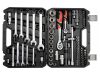 Yato YT-12691 Dugókulcs készlet 82 részes 1/4", 1/2" CrV