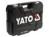 Yato YT-12691 Dugókulcs készlet 82 részes 1/4", 1/2" CrV