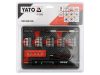 Yato YT-27930 Akkus precíziós csavarozó és bithegy készlet 39 részes 3,6 V Li-Ion (0,45 Ah akku + töltőkáb