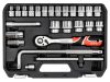 Yato YT-38741 Dugókulcs készlet 25 részes 1/2" 10-32 mm CrV