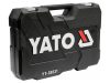 Yato YT-38831 Dugókulcs készlet 111 részes 1/4", 3/8", 1/2" CrV