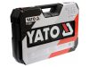 Yato YT-38931 Dugókulcs készlet 173 részes 1/4", 3/8", 1/2" CrV