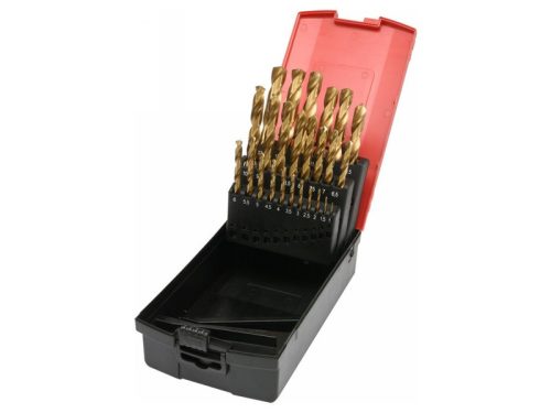Yato YT-44676 Csigafúró készlet 25 részes 1-13 mm HSS-TiN