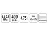 Yato YT-54400 Pneumatikus kézi vakoló
