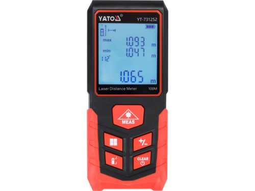 Yato YT-731252 Lézeres távolságmérő 100 m