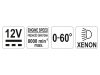 Yato YT-7312 Stroboszkóp lámpa xenon 12 V 0-60 fok
