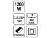 Yato YT-82242 Szalagcsiszoló 1200 W 100 x 610 mm