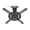 Nedis PJCM100BK projektor tartó, 13cm, 10kg, mennyezeti, dönthető, forgatható, ezüst