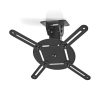 Nedis PJCM100BK projektor tartó, 13cm, 10kg, mennyezeti, dönthető, forgatható, ezüst