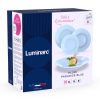 Luminarc Plumi Étkészlet, 18 db-os, kék