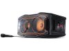 Sharp PS-931 Bluetooth Party hangszóró, 180Watt, akkumulátoros, IPX4, Karaoke, fekete