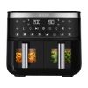 Tesla Aircook Q450 XXL DualZone forrólevegős sütő