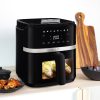 Tesla Aircook Q65 XL PRO AirFryer, víz sprayboost funkció, 5 literes kosár, 8 program, 1500W
