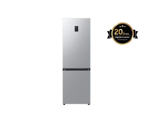 Samsung RB34C670DSA/EF alulfagyasztós hűtőszekrény, 230/114l, NoFrost, ezüst
