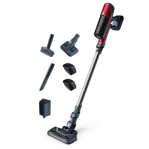 Rowenta RH6877WO X-pert 6.60 porzsák nélküli álló porszívó, 100Watt, 0.55liter, 85dB, vörös -szürke