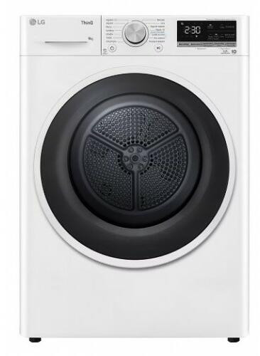 LG RH90V5AV6N Hőszivattyús szárítógép, A++, 9kg, Eco Hybrid, ThinQ app