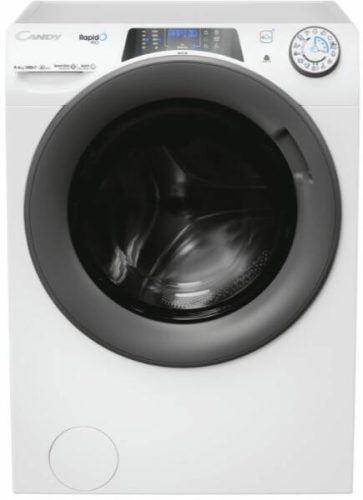 Candy RPW 4966BWR8-S RapidÓ mosó-szárítógép, 9/6kg, 1400rpm, 76dB, Wi-Fi, fehér