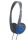 Panasonic RP-HT010E-A fejhallgató, 1,2m kábel, kék/szürke