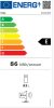 Tesla RS0903ME egyajtós hűtőszekrény fagyasztóval, 93 liter, 41 dB, fehér