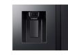 Samsung RS70F64KEFEO Side-by-Side hűtőszekrény, 420/220liter, NoFrost, víz- és jégadagoló (vízvezetékes), 36dB, Wi-Fi, fekete