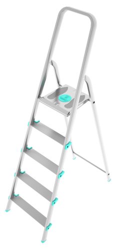 Colombo S107A05W Libellula 4+1 fokos alumínium létra