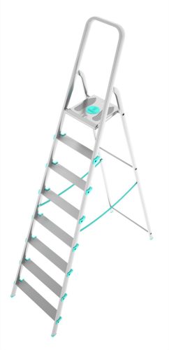 Colombo S107A08W Libellula 7+1 fokos alumínium létra