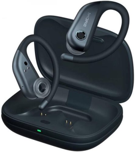 1MORE Fit Open Earbuds TWS sport fülhallgató, nyitott, aktív zajcsökkentés, gyorstöltés, BT 5.3, IPX7 (S50-Black)