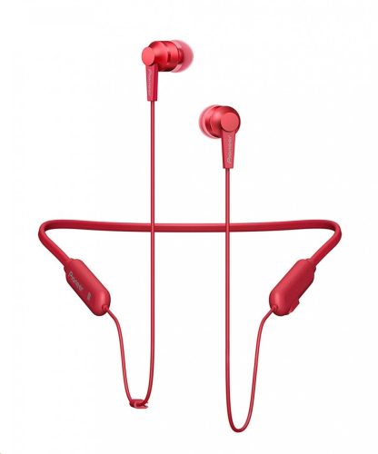 Pioneer SE-C7BT-R Bluetooth NFC mikrofonos fülhallgató, Piros