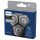 Philips SH71/50 borotvafej, körkés készlet, SteelPrecision, Series 5000 (szögletes) és 7000 kompatibilis (3db/csomag)