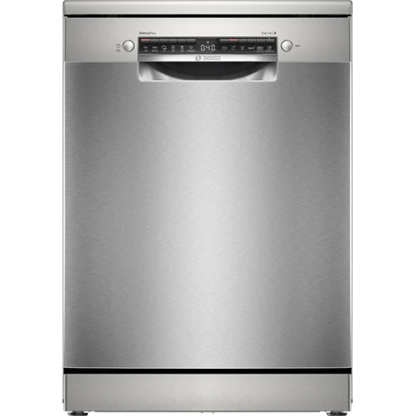 Bosch SMS4HMI05E Serie 4 szabadonálló mosogatógép, 14teríték, 6program, 0.849kWh, 42dB, inox