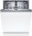 Bosch SMV4HTX00E Serie 4 beépíthető mosogatógép, 60cm, 13 terítékes, 6 program, fehér
