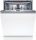 Bosch SMV4HVX00E Serie 4 beépíthető mosogatógép, 14 teríték, 6program, 9liter/ciklus, 46dB, inox