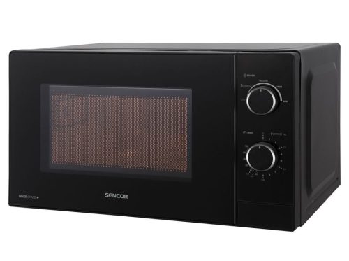 Sencor SMW 1719BK mikrohullámú sütő, 700 W, 20 liter, fekete