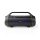 Nedis SPBB310BK Bluetooth party Boombox hangszóró, 120 W, BT 5.0, 3000mAh akku, IPX5, fekete