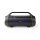 Nedis SPBB310BK Bluetooth party Boombox hangszóró, 120 W, BT 5.0, 3000mAh akku, IPX5, fekete