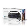 Nedis SPBB310BK Bluetooth party Boombox hangszóró, 120 W, BT 5.0, 3000mAh akku, IPX5, fekete