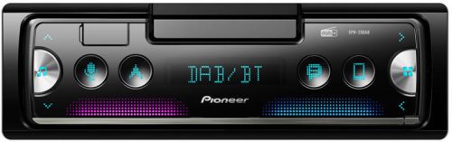 Pioneer SPH-20DAB autórádió,1 DIN, Bluetooth, USB, fekete