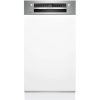 Bosch SPI4HMS49E Serie 4 félig beépíthető mosogatógép 10teríték, 6program, 0.755kWh, 44dB, inox